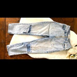 PACSUN Retro 90's High-Waisted Mom Jeans Ripped